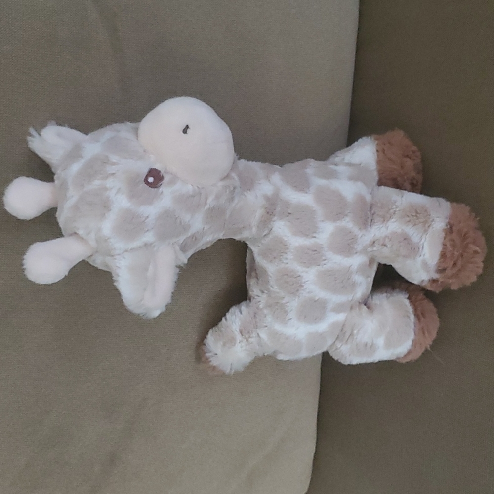 EBBA Baby Giraffe Rattle Plush Toy  12'' tall